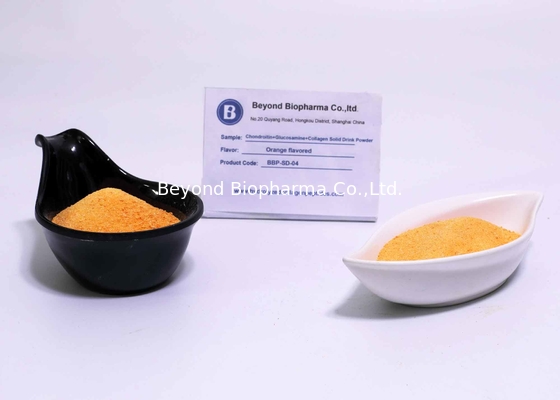 Diätetische Ergänzungs-Lohnherstellung für Kollagen-Körper mit Orangengeschmack trinkt Pulver